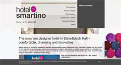 Desktop Screenshot of hotel-smartino.de