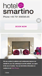 Mobile Screenshot of hotel-smartino.de